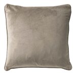 Housse de coussin marron 45x45 cm - uni