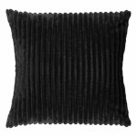 Housse de coussin noir 45x45 cm