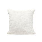 Housse de coussin en polyester naturel 50x50 cm