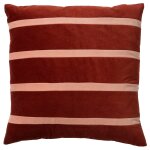 Housse de coussin rose 45x45 cm