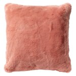 Housse de coussin rose 45x45 cm - couleur unie