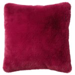 Housse de coussin rouge 45x45 cm