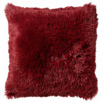Housse de coussin rouge 45x45 cm