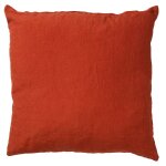Housse de coussin rouge 45x45 cm