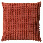 Housse de coussin rouge 45x45 cm - couleur unie Housse de coussin rouge 45x45 cm - couleur unie