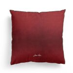 Housse de coussin en velours rouge 40x40 Housse de coussin en velours rouge 40x40