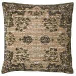Housse de coussin vert 45x45 cm - oriental