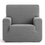Housse de fauteuil extensible gris 80 * 130