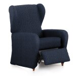 Housse de fauteuil relax extensible bleu 60 - 85 cm Housse de fauteuil relax extensible bleu 60 - 85 cm