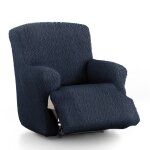 Housse de fauteuil relax xl extensible bleu 60 - 110 cm Housse de fauteuil relax xl extensible bleu 60 - 110 cm