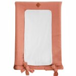 Housse de matelas à langer en gaze de coton 70 x 50cm Housse de matelas à langer en gaze de coton 70 x 50cm