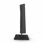 Housse pour parasol en polyester gris fonc