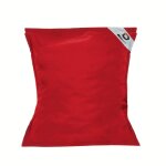 Housse pour pouf gant 180x140cm flottant pour piscine - rouge piment