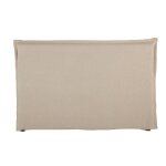 Housse de tête de lit 180 en lin lavé beige Housse de tête de lit 180 en lin lavé beige