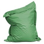 Housse vide de pouf de jardin en polyester vert cactus 180 x 145 cm