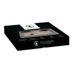 Jardin zen carr 20 x 20 cm bton gris