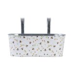 Jardini�re zinc abeilles crochet