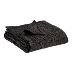 Jete en coton carbone 180 x 260 cm