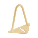 Jeu de 4 pieds épingle 16 cm en acier beige Jeu de 4 pieds épingle 16 cm en acier beige