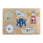 Jeu' de'eveil - plug - in puzzle ocan