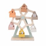Jeu grande roue des animaux multicolore