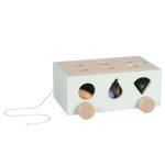 Jeu de pêche à la ligne à tirer multicolore Jeu de pêche à la ligne à tirer multicolore