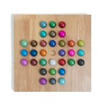 Jeu du solitaire en bois