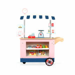 Jeu stand de supermarch� en bois pour enfants