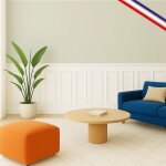 Kit de 10 moulures murales en bois - pin des landes - prt  coller