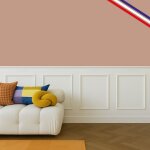 Kit de 4 moulures murales en bois - pin des landes - prt  coller