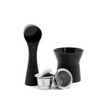 Kit de capsules à café, 8 pièces en acier inoxydable argent Kit de capsules à café, 8 pièces en acier inoxydable argent