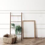 Kit de moulures murales en bois - pin des landes - prt  coller