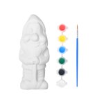 Kit nain de jardin  peindre dolomie blanc