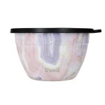 Kit saladier geode rose, 1. 9l
