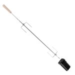 Kit tournebroche pour barbecue somagic raymond - exel duo grill - roma