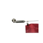 Kit tringle  rideau cble acier 5 mtres