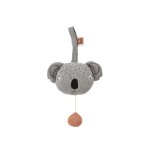 Koala music mobile gris en coton et polyester h10, 5x14, 5x8cm Koala music mobile gris en coton et polyester h10, 5x14, 5x8cm