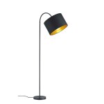 Lampadaire 1xe27 noir mat