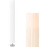 Lampadaire 40 w interrupteur  pied en mtal blanc