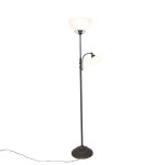 Lampadaire en acier brun rouille Lampadaire en acier brun rouille