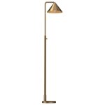 Lampadaire acier or brossé Lampadaire acier or brossé