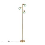 Lampadaire en acier vert Lampadaire en acier vert