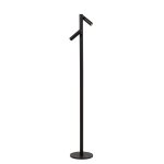 Lampadaire alu rechargeable 2 lumières noir Lampadaire alu rechargeable 2 lumières noir