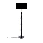 Lampadaire en aluminium noir