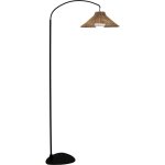 Lampadaire ou applique d'extrieur rechargeable avec tlcommand noir