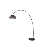 Lampadaire arceau métal noir Lampadaire arceau métal noir