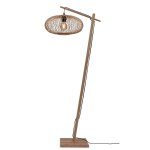 Lampadaire bambou brun 40cm