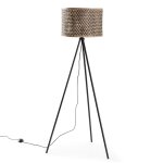 Lampadaire en bambou, hauteur 158 cm