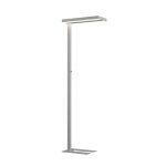 Lampadaires de bureau en aluminium gris
