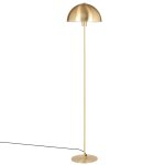 Lampadaire champignon en mtal dor h142